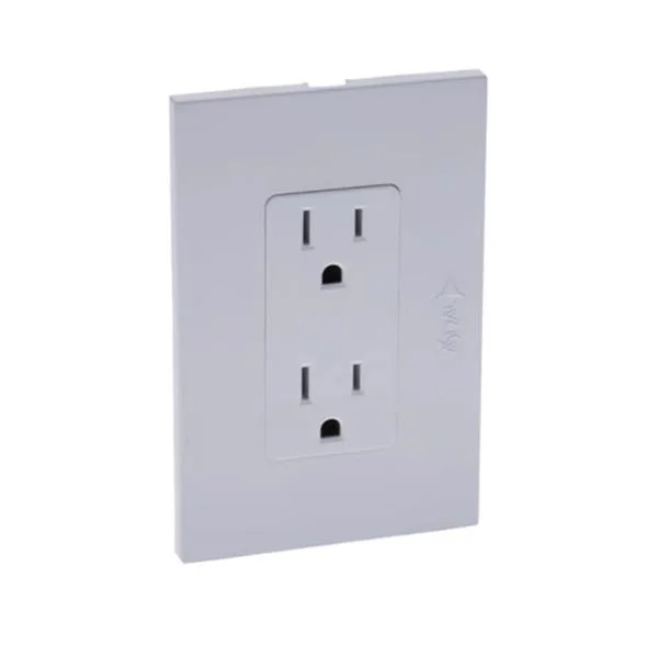 TOMACTE DOBLE INTEGRAL C/P.T 15A/127V ASTRAL BLANCO - CILES - PT144302-B