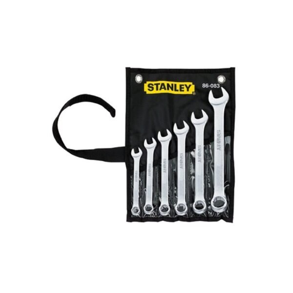 JUEGO DE LLAVES COMBINADAS 6 PIEZAS – STANLEY – 86-083