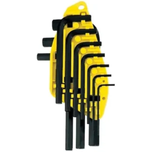 LLAVE BRISTOL EN ''L'' CON ESTUCHE EN PLÁSTICO 10 PIEZAS – STANLEY – 69-253