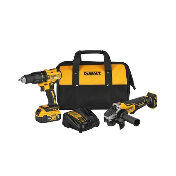 COMBO TALADRO PERCUT/ ATORNILL+ESMERILADORA DCK248P1-B3