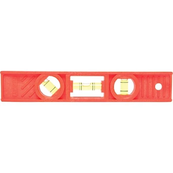 NIVEL PLÁSTICO 23cm ROJO – STANLEY – 42-294