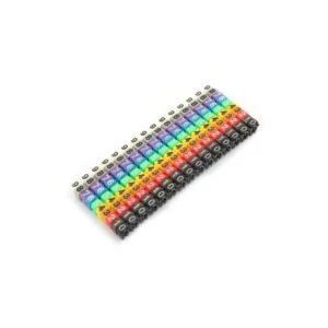Marcador Tipo Clip Dexson 131- # 0 A 9 (14-16awg / F.Optica) 210pcs Col - DEXSON DXN22C109