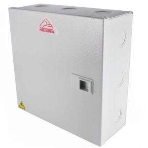 CAJA DE PASO GALVANIZADA 30X30X15CM CON CHAPA - PROELECTRICOS 1211E00195