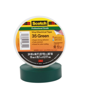 CINTA SCOTCH 35 VINILO 20m VERDE - 3M 80610834048