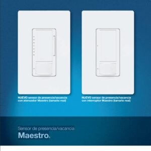 Catálogo 2010 Lutron Sensor de Presencia/Vacancia Maestro
