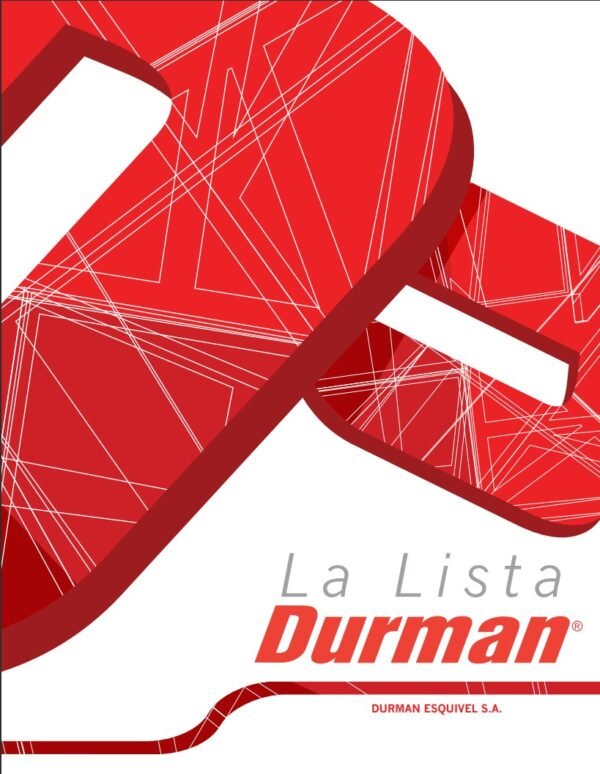 Catálogo 2013 Durman Guía Rápida de Productos
