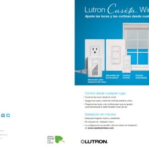 Catálogo 2014 Lutron Wireless
