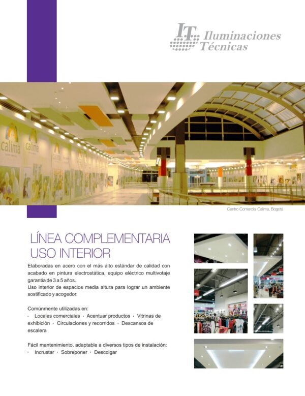 Catálogo 2019 ILTEC Línea Complementaria interior