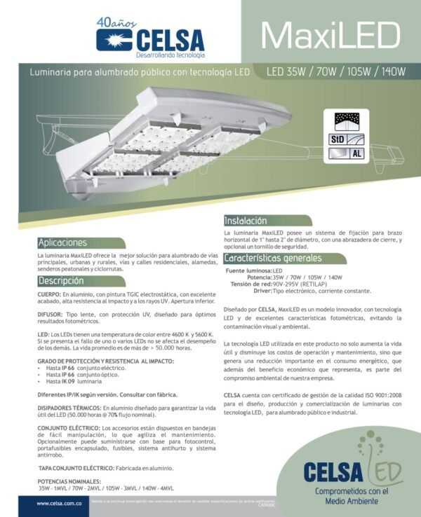 Catálogo 2023 Celsa Maxiled