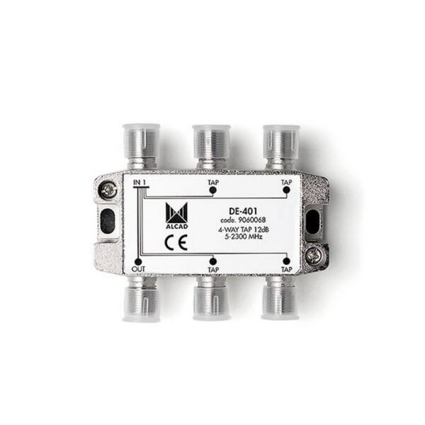 DERIVADOR ALCAD DE-401 5-2000MHZ "F" 4D 12DB