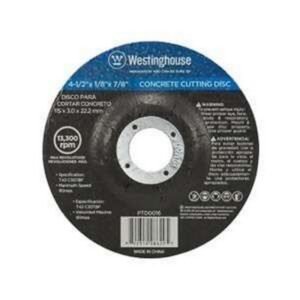 DISCO PARA CORTAR METAL DE 4.1/2" X 7/8" X 1/16"(0.062")=1.6MM - GENERICO