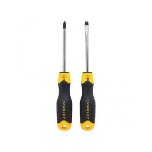 DESTORNILLADOR PALA+ESTRELLA SUAVE JGO 2UND 10CM STANLEY ▒