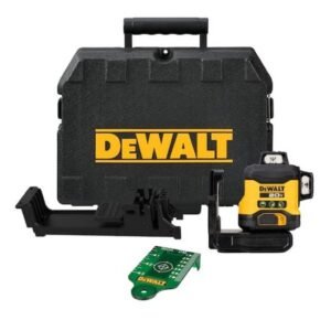 NIVEL LASER VERD 12V/20V 3 LÍNEAS CRUZADAS 360° DEWALT
