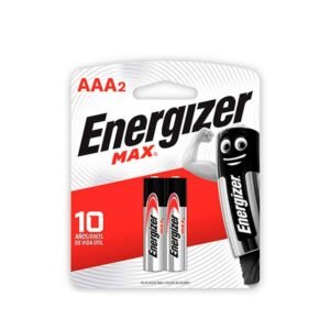 PILA ALCALINA AAA X2 ENERGIZER