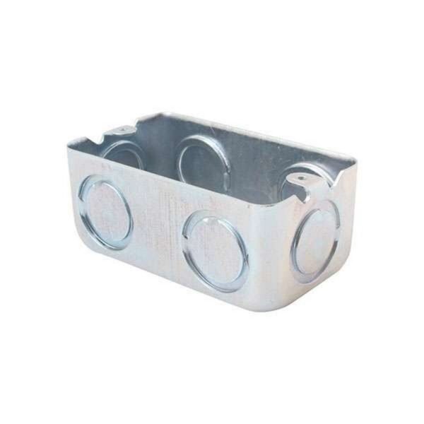 CAJA METALICA 2X4 4H 1/2'' -X- CUC - CUC 55050-4