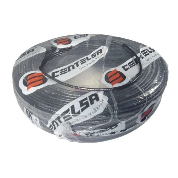CABLE VEHICULAR-ILUMINARIA 600V 105C CENTELSA 18 NEGRO - CENTELSA 201636
