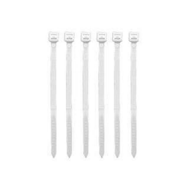 AMARRE PLASTICO T8'' 20CM UL X 100 BLANCO - ADLER T20X100B