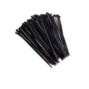 AMARRE PLASTICO T8'' 20CM UL X 100 NEGRO - ADLER T20X100N