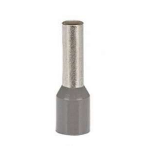 TERMINAL AISLADA PIN SOLIDA 12-10 AWG GRIS - GENERICO