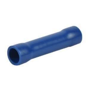 TERMINAL AISLADA EMPALME TUBULAR 22-20 AWG AZUL - GENERICO