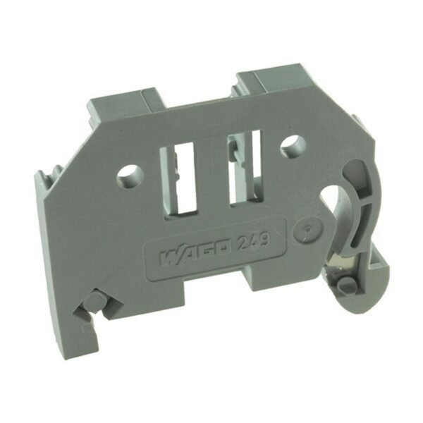 FRENO BORNE RIEL 6MM GRIS WAGO -- - WAGO