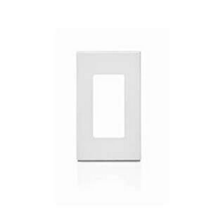 TAPA DE PARED DECORA 1 POSICION PARA MONTAJE A PRESION LEVITON - LEVITON 80301SW