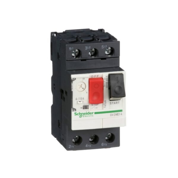 Guardamotor Termomagnético TeSys GV2 AC - 3 6 - 10A 100kA 3P3D - SCHNEIDER GV2ME14
