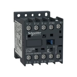 Contactor TeSys K 3P AC-3 440 V 6 A Bobina 220-230 VAC - SCHNEIDER LC1K0601M7