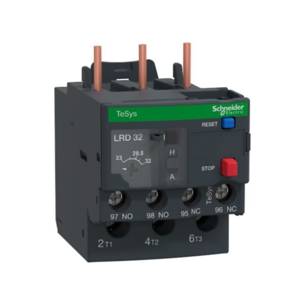 Relé de Sobrecarga Térmica para Motor TeSys 23 - 32 A Clase 10A - SCHNEIDER LRD32