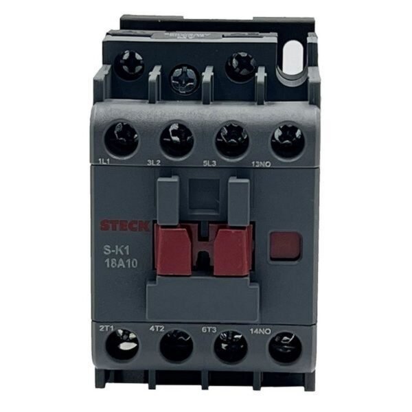 CONTACTOR 3P 18A AC3 - 32A AC1 B/220VAC 1NA PARA TÉRM. FR25 - SK118A10M - STECK