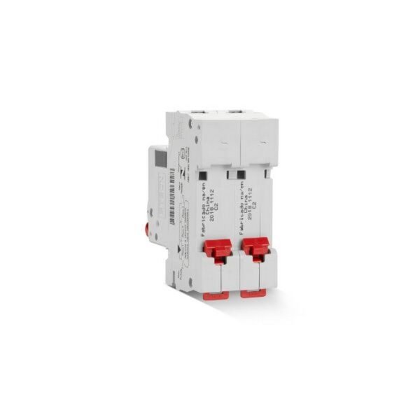 MINI INTERRUPTOR TERMOMAGNETICO DE 2X10A 6kA - SDZD62C10 - STECK - Imagen 3