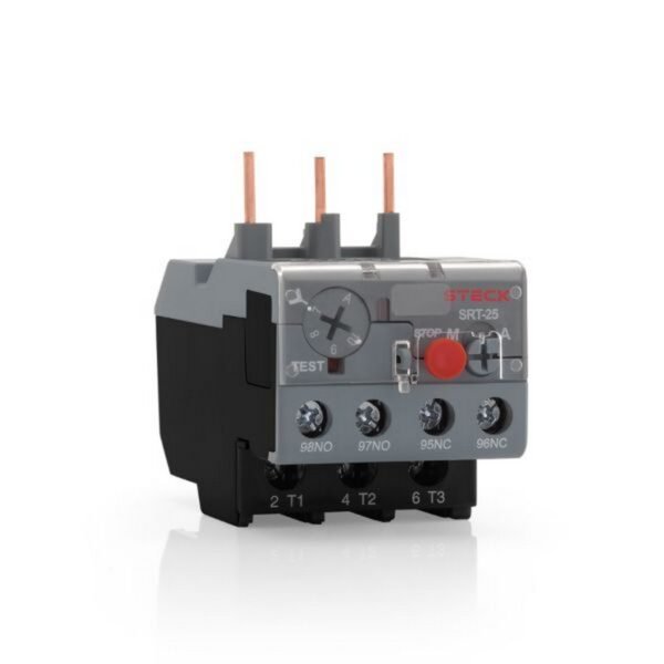 RELE TERMICO RANGO DE CORRIENTE 7 - 10A FR25 - SRT2510 - STECK - Imagen 2