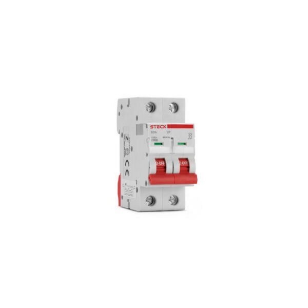 MINI INTERRUPTOR TERMOMAGNETICO DE 2X40A 10kA - SDZD61C10 - STECK - Imagen 2