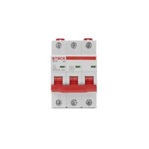MINI INTERRUPTOR TERMOMAGNETICO DE 3X40A 10kA - SDA62C40 - STECK