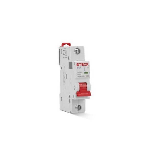 MINI INTERRUPTOR TERMOMAGNETICO DE 1X40A 10kA - SDA61C40 - STECK - Imagen 2