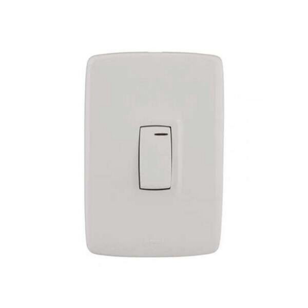 INTERRUPTOR ARQUEA SENCILLO BLANCO LP - LEGRAND AQ-010BL