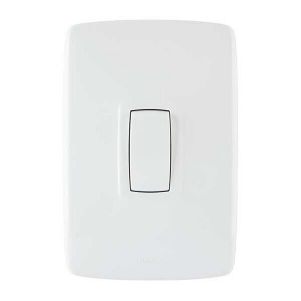 INTERRUPTOR ARQUEA CONMUTABLE SENCILLO BL - LEGRAND AQ-020B