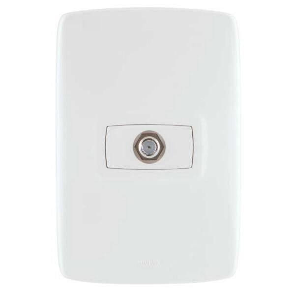 TOMA ARQUEA COAXIAL TV BL - LEGRAND AQ-060-75B