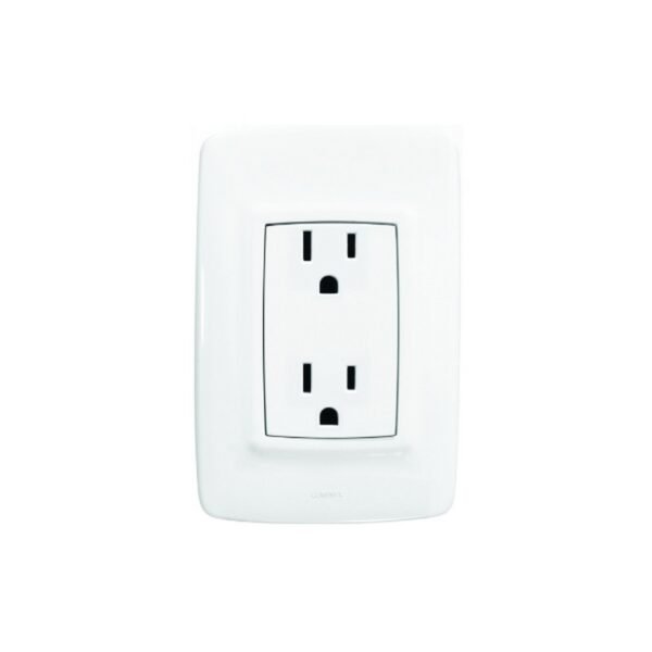 TOMA ARQUEA DOBLE C.P BL - LEGRAND AQ-303BG