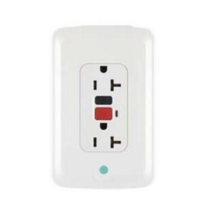 TOMA DOBLE CON POLO A TIERRA (2 POLOS+TIERRA) Y PROTECCIÓN DE FALLA A TIERRA (GFCI), 20A, 127V AMBIA REFRESH - LEGRAND 686335