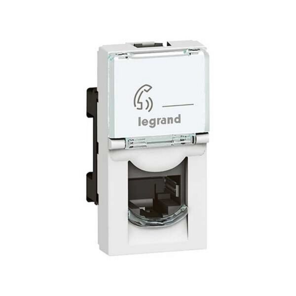 TOMA ARTEOR RJ45 C6A 1M BL- LEGRAND 572349