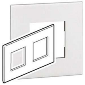 PLACA ARTEOR 2X2 CUADRADO 2 VIAS 2 MODULOS - LEGRAND GRL-IND 575020
