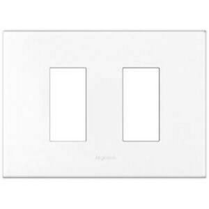 PLACA ARTEOR 4X2 CUADRADO 2V 2 MODULOS - LEGRAND GRL-IND 582564