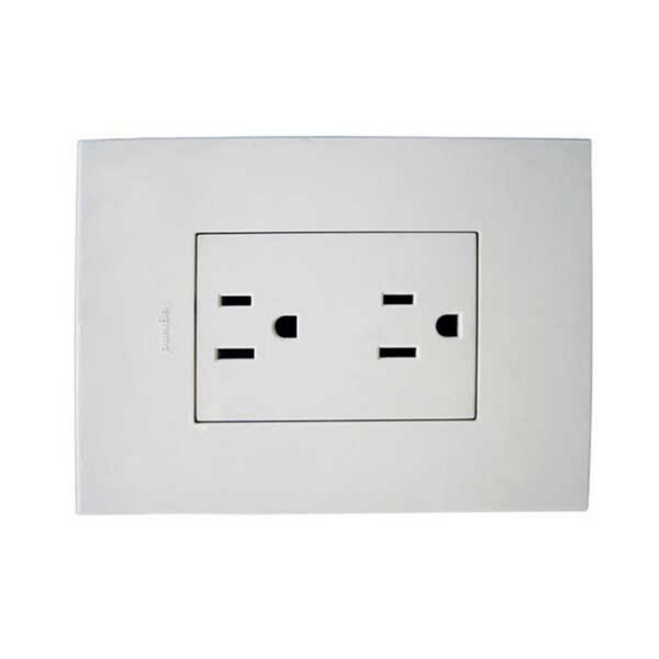 TOMA ARTEOR CUADRADO SENCILLA C.P 1M MG- LEGRAND 582630