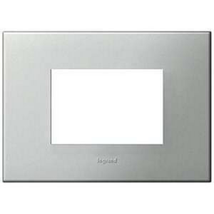 PLACA ARTEOR 4X2 COBREADRADO 1V 3 MODULOS - LEGRAND GRL-IND