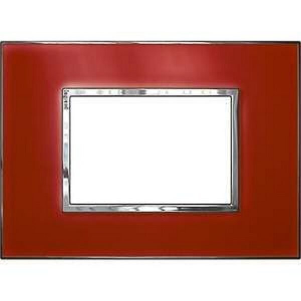 PLACA ARTEOR 4X2 COBREADRADO 1V 3 MODULOS - LEGRAND GRL-IND 583771