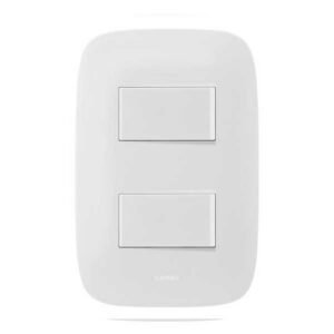 INTERRUPTOR GALICA-2 CONMUTABLE DOBLE BLANCA- LEGRAND GL2-202B