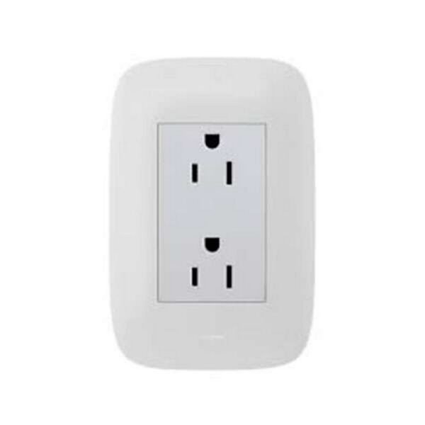 TOMACORRIENTE DUPLEX (2P+ T) GALICA 2 BLANCA - LEGRAND GL2-303BG