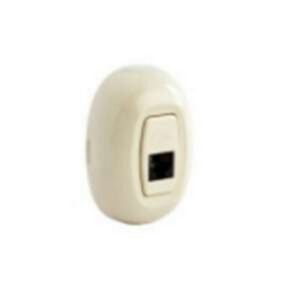 SALUMINIOIDA TELEFÓNICA AMERICANA 4 HILOS, RJ11, 4 HILOS GLADIA - LEGRAND GS-050MU