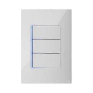 INTERRUPTOR TRIPLE LP 10A PRO CLICKME - LEGRAND 687613L